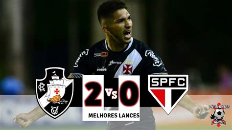 Vasco X S O Paulo Jogo Pol Mico Melhores Momentos Brasileir O