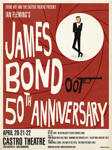 Illustrated 007 The Art Of James Bond 50th Anniversary Artwork