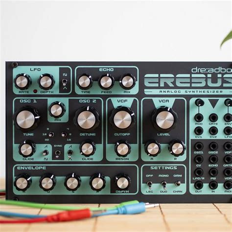 Dreadbox Erebus Reissue Analog Paraphonic Synthesizer Desktop