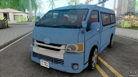 Toyota Hiace 2018 For GTA San Andreas