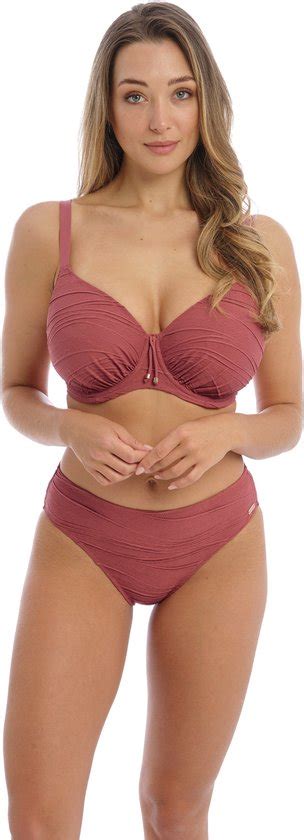 Fantasie Beach Waves Uw Gathered Full Cup Bikini Top Dames Bikinitopje