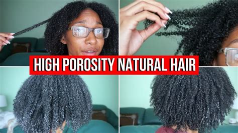 How To Moisturize High Porosity Hair Lco Method Youtube