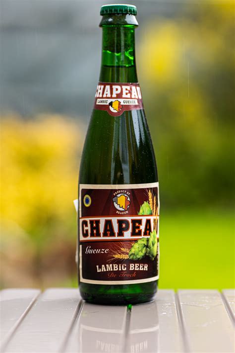 Belgium Beer Bottle Of Chapeau Gueuze A Blended Lambic Flickr