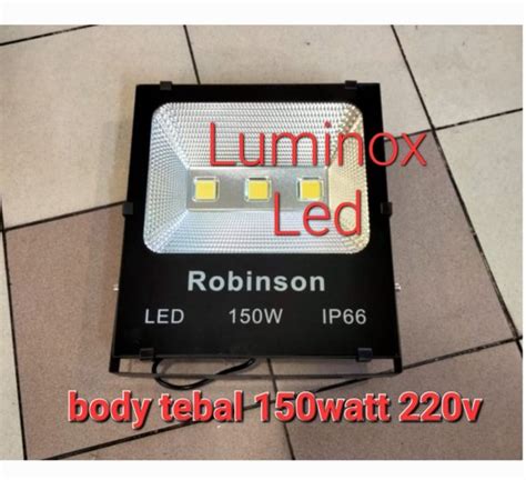 Jual Sorot Led Robinson 150w 150watt 3mata Tembak Flood Light Cob 150