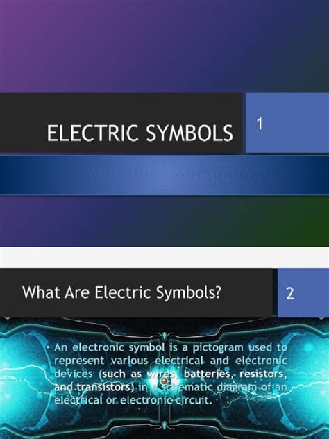 Electrical Symbols | PDF