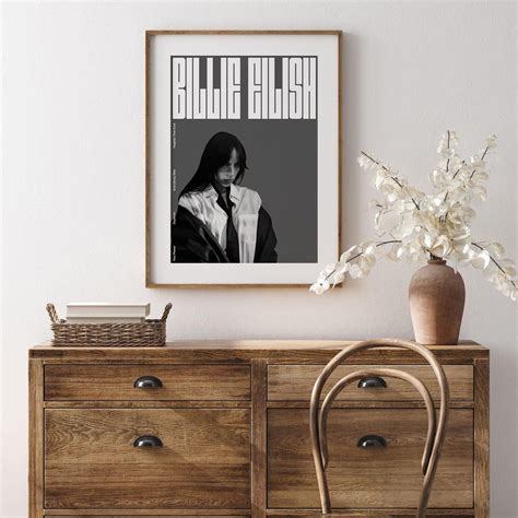 Billie Eilish Poster Billie Eilish Print Billie Eilish Decoration ...