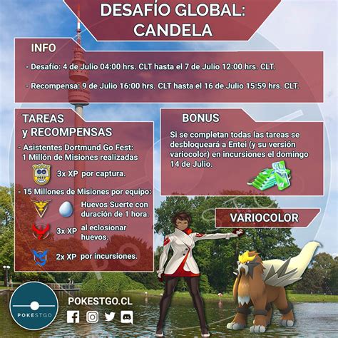 Pokestgo on Twitter El Desafío Global regresa a PokemonGO Durante