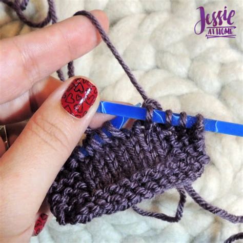 How To K2Tog Knit Two Together Tutorial Jessie At Home