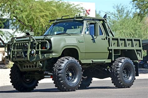 Custom Dodge Power Wagon in Army Green