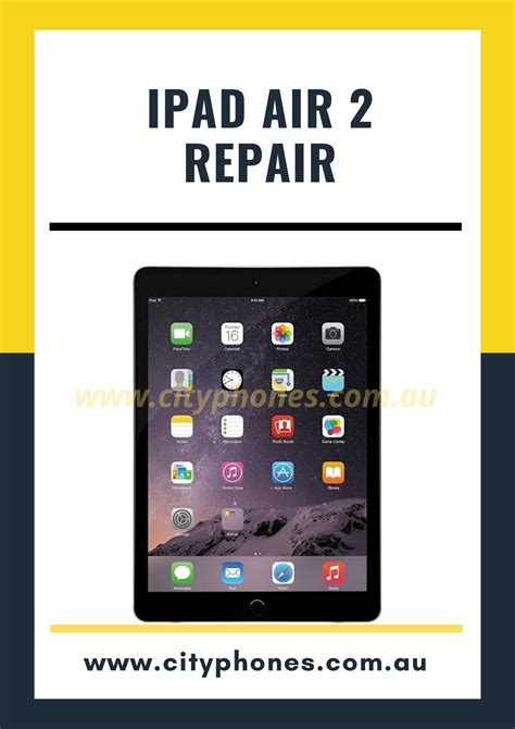 Ipad Air 2 Screen Repair In Melbourne And Battery Replacement