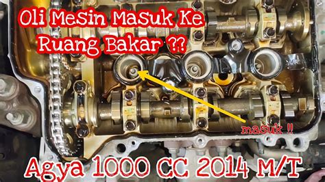 OLI MASUK KE RUANG BAKAR Tutorial Ganti Paking Gasket Cover Valve