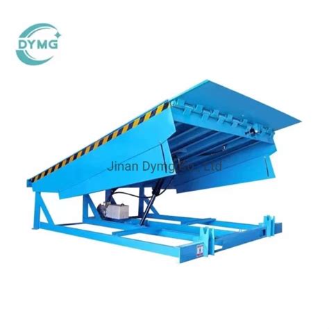 Dymg 10t Stationary Yard Ramp Loading Bay Auto Fixed Hydraulic Loading