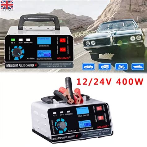 Heavy Duty Smart Car Battery Charger Automatic Pulse Repair Trickle