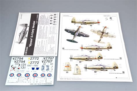 1:48 Scale Trumpeter Westland Wyvern S-4 Early Version Plastic Model Aircraft Kit 02843