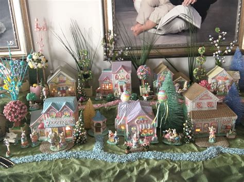 Pin By Bill Sheldon On Easter Village Designdisplay Christmas