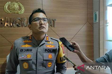 Polres Bangka Barat Imbau Warga Ikut Cegah Kebakaran Hutan Dan Lahan