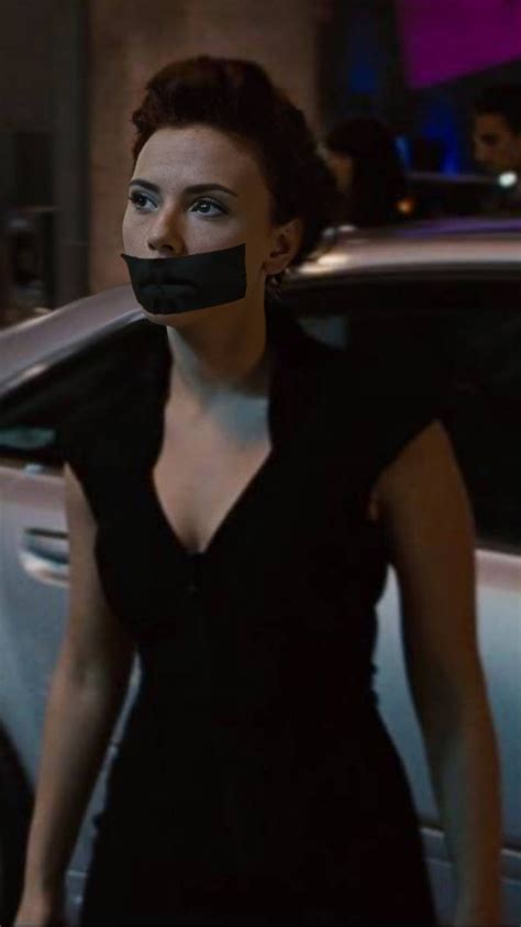 Black Widow Expo Dress Tape Gagged By Gtwmfan On Deviantart