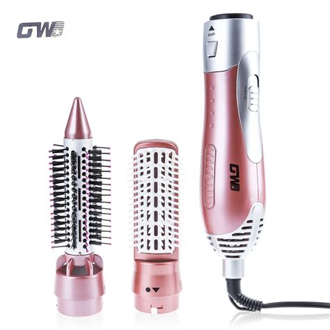 Gw 220 240v Electric Hair Curling Irons 1200w Styler Hair Blow Dryer Machine Brush Comb