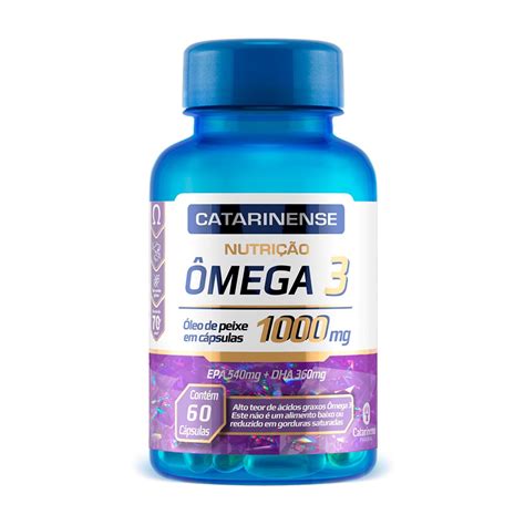 Ômega 3 1000mg Catarinense 60 cápsulas