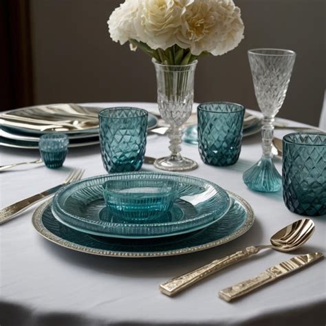 fancy table setting images    freepik