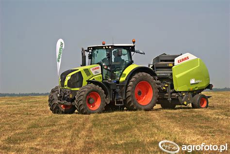 Claas Axion 830 Claas Variant 365RC Obrazek Fotka Zdjecie Photo