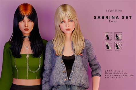 Get More From Daylife Sims On Patreon Sims Hair Sims Sims Mods