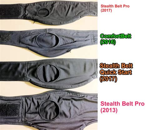 Stealth Belt Vs Comfort Belt Showdown Veganostomy