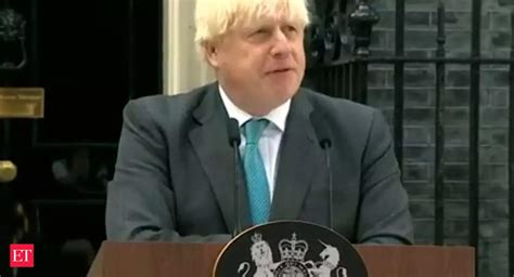 Boris Johnson Boris Johnson Gives Farewell Speech At Downing St Watch