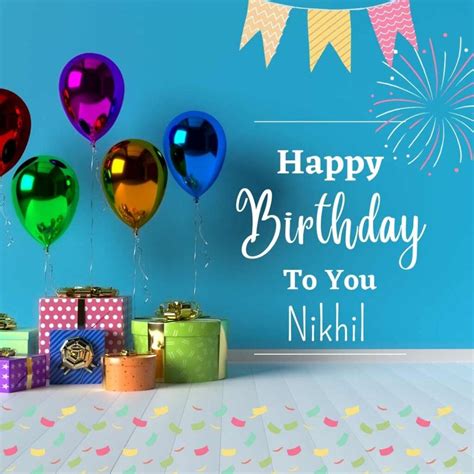 Hd Happy Birthday Nikhil Cake Images And Shayari