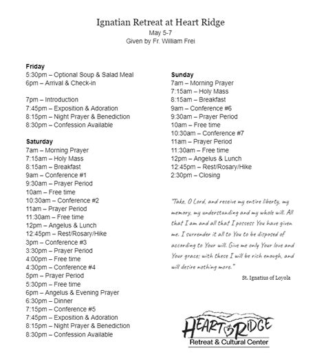 Ignatian Silent Retreat