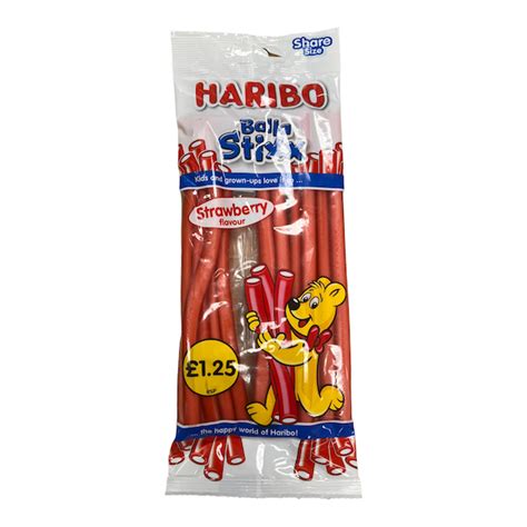 Haribo Balla Stixx Strawberry Village Bake Shop