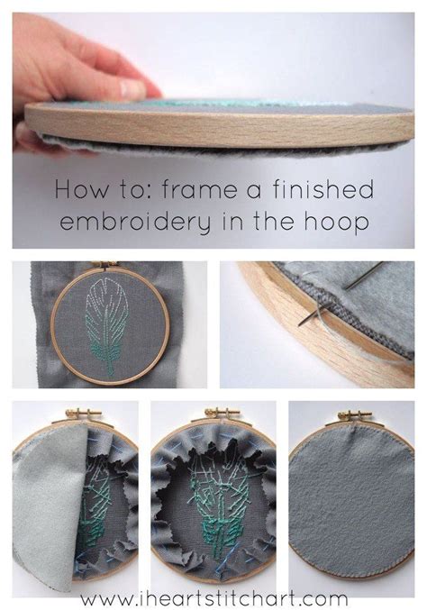 Embroidery How To Finish A Stitch Embroidery