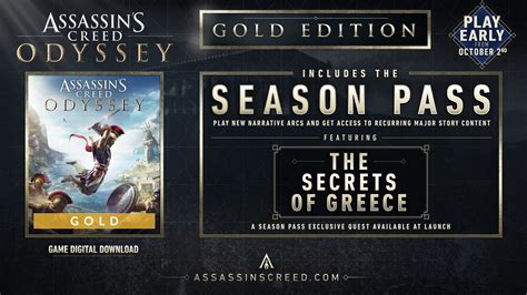 اکانت قانونی ظرفیتی Assassins Creed® Odyssey Gold Edition فروشگاه