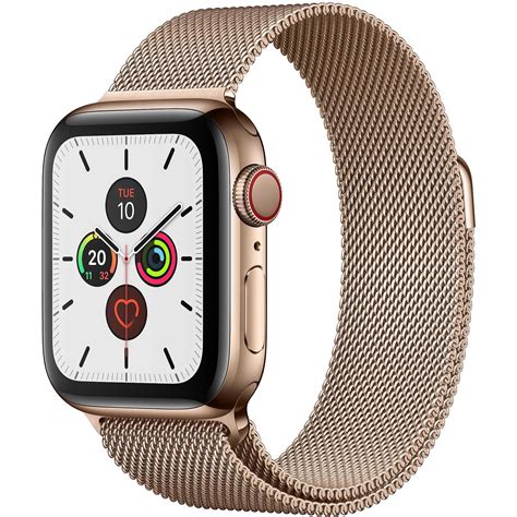 Apple Watch 5 Smartwatch 40 mm OLED GPS 4G Wifi NFC colore oro ...