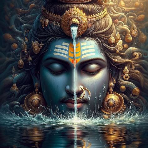 Lord Mahadev Background Premium Ai Generated Image