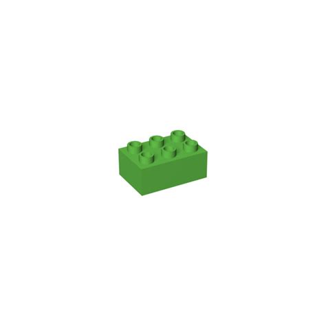 LEGO Bright Green Duplo Brick 2 X 3 87084 Brick Owl LEGO Marketplace