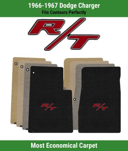 Lloyd Velourtex Front Row Carpet Mats For Dodge Charger W R T