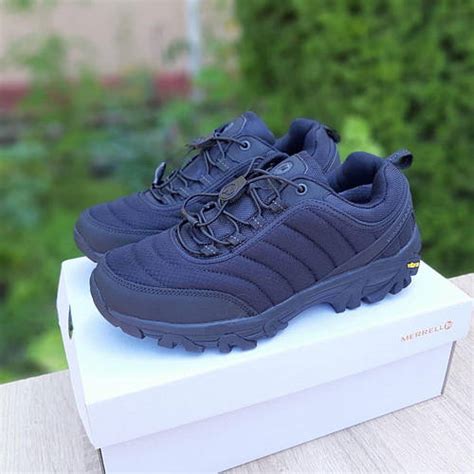 Зимние мужские кроссовки Merrel1 Vibram чёрные, цена 1870 грн — Prom.ua ...
