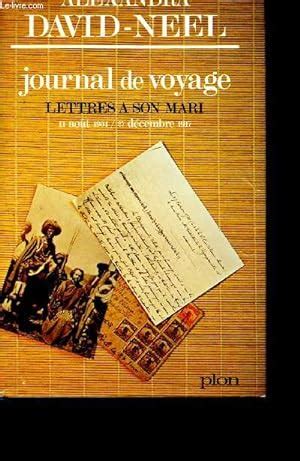 Journal De Voyage De Alexandra David Neel AbeBooks