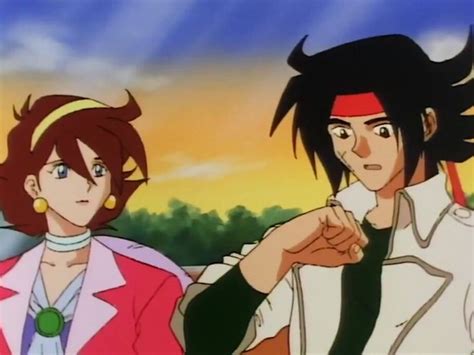 Rain Mikamura And Domon Kasshu Mobile Fighter G Gundam Gundam Fighter