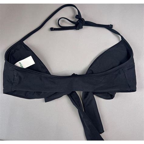 Aerie Swim Separates Scoop Tie Front Bikini Top Depop