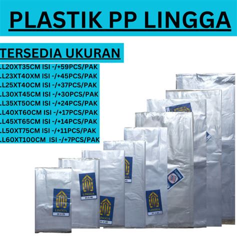 Jual Kantong Plastik Pp Bening Plastik Loundry Plastik Bening Pp Lingga 60x100 Jakarta