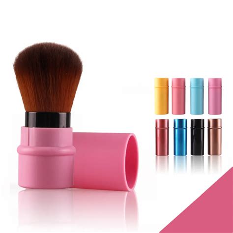 1pcs Mini Portable Makeup Brush Retractable Blush Brush Foundation