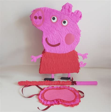 Peppa Pinata Piniata Peppa Pig Inspired Gift Birthday | Etsy