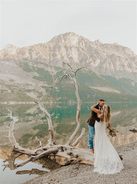 Best Places To Get Married In Glacier National Park Haley J Photo