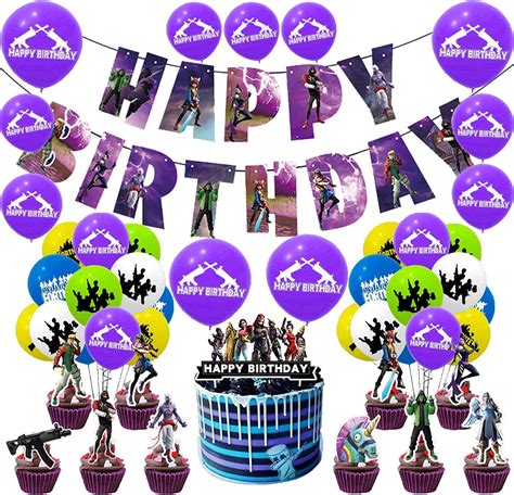 Video Game Birthday Balloons Decorations Gaming Balloons Gamer Birthday