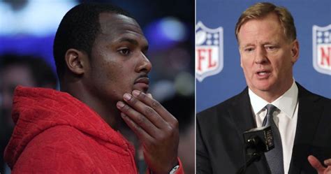 Roger Goodells Treatment Of Deshaun Watson Goes Viral Video Game