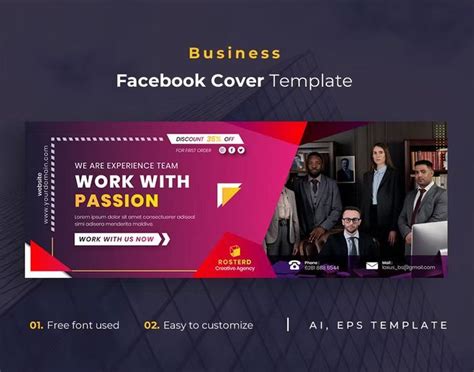 Business Facebook Cover Template Psd