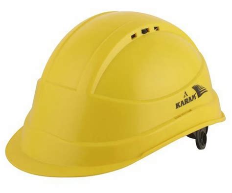 Pe Yellow Karam Pn Safety Helmet Size Large At Rs Piece In