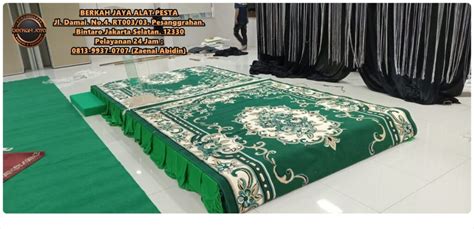 Tempat Sewa Permadani Turkey Hijau Area Karawaci Tangerang